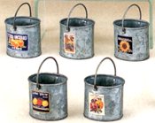 Galvanized Watering Cans and Buckets
