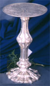 Click here for Silver Powder Coated Finish Pillar Candleholders