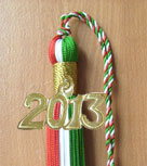 Graduation Tassel with Year Tag