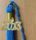 Graduation Tassel with Year Tag