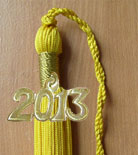 Graduation Tassel with Year Tag