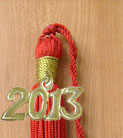 Graduation Tassel with Year Tag