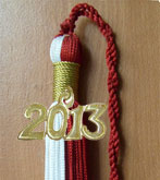 Graduation Tassel with Year Tag