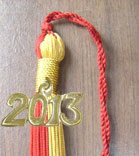 Graduation Tassel with Year Tag