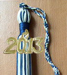 Graduation Tassel with Year Tag