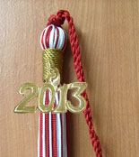 Graduation Tassel with Year Tag