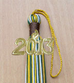 Graduation Tassel with Year Tag