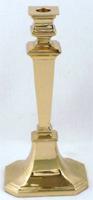 Solid Brass Candleholder 12.5"H
