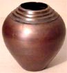 Vase - Antique Copper Finish 8.5" H