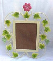 Floral Mirror Frame