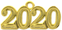  Gold Plated Year Tag