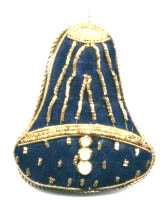 Christmas Blue Bell Ornament