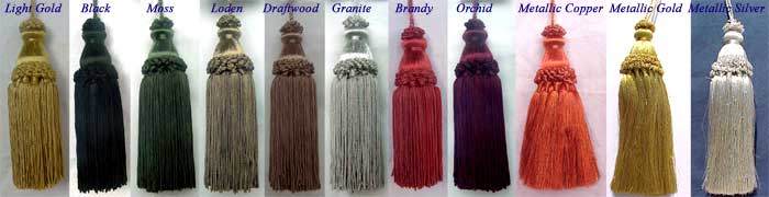 Click on Image For Larger View - French Braided Tassels