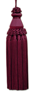 Rayon Orchid French Braided tassel