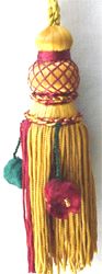French knotted tassel