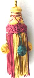 French knotted tassel