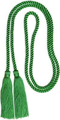 Honor Cord - KELLY GREEN COLOR honor cords