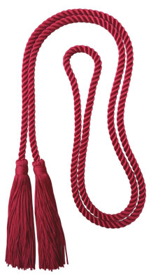Honor Cord - DARK RED COLOR honor cords