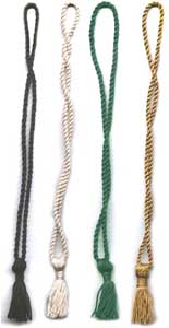 Chainnete Bookmark tassels with 2.5" Tassel and 10" long loop